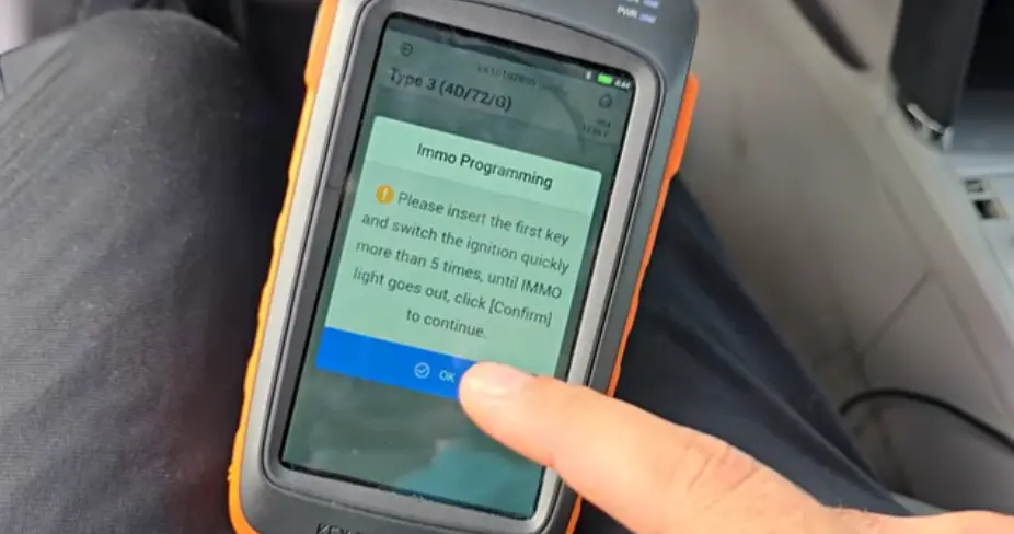 Programming a transponder car key on site in Billings, MT