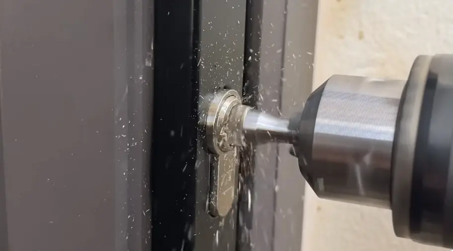 Removing a seized lock for replacement in Billings, MT